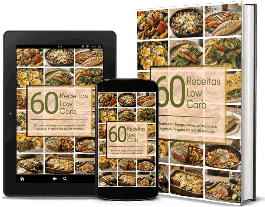 mockup bônus receitas low carb landing page jejum intermitente